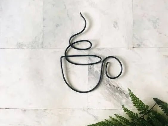 Coffee Cup Wallart